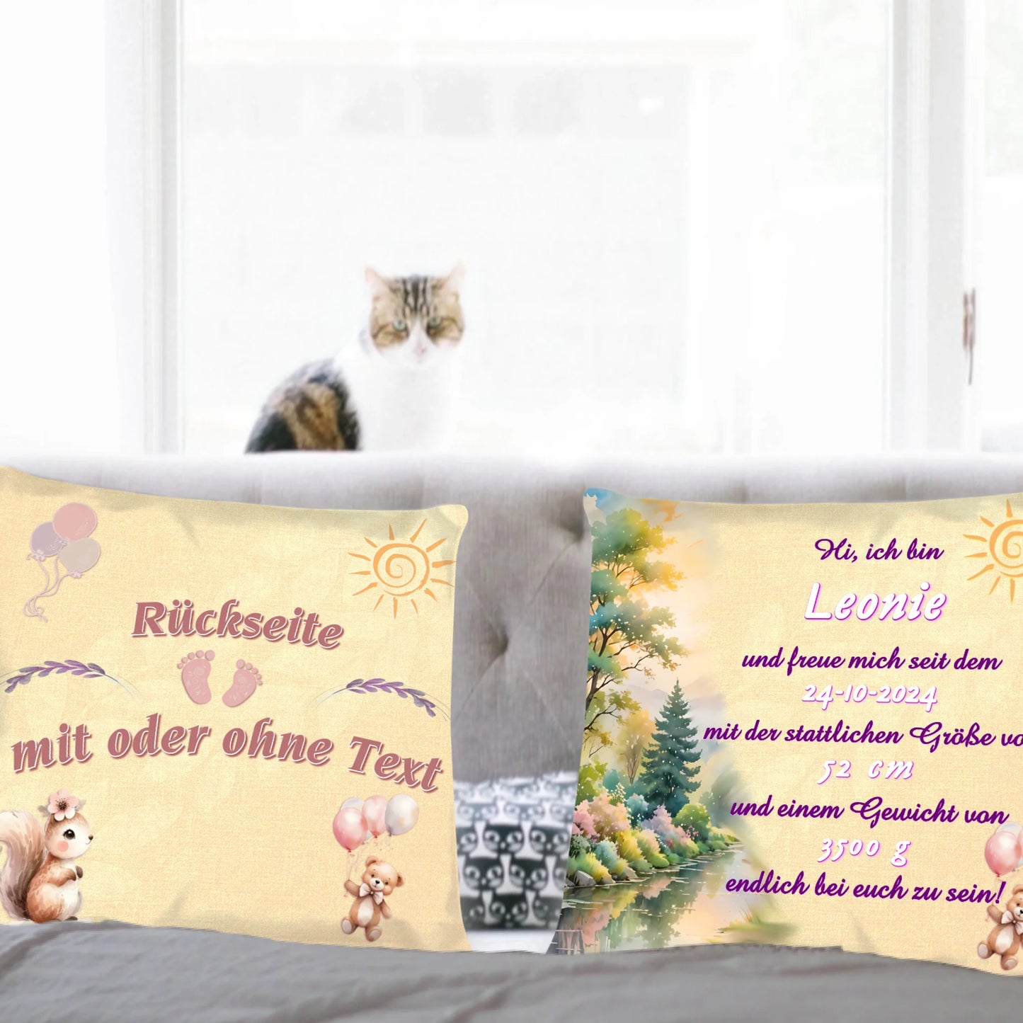 personalisiertes-babykissen-mit-fussabdruck-und-luftballons