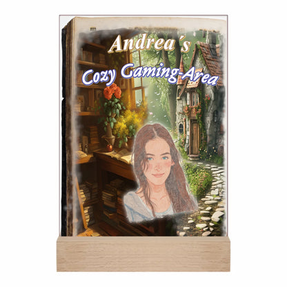 cozy-gaming-deko-personalisierter-acrylglas-aufsteller-im-cozy-bookshop-design