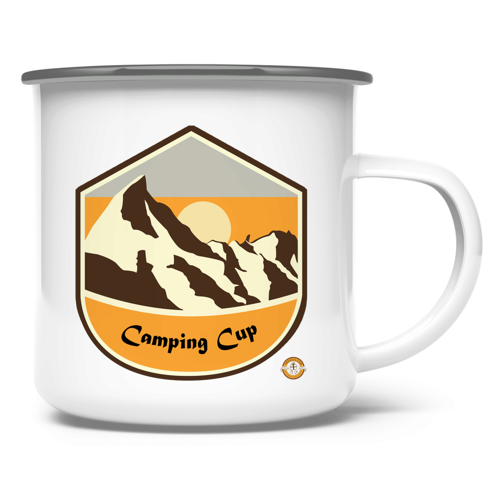 Emaille Tasse "Camping Cup"