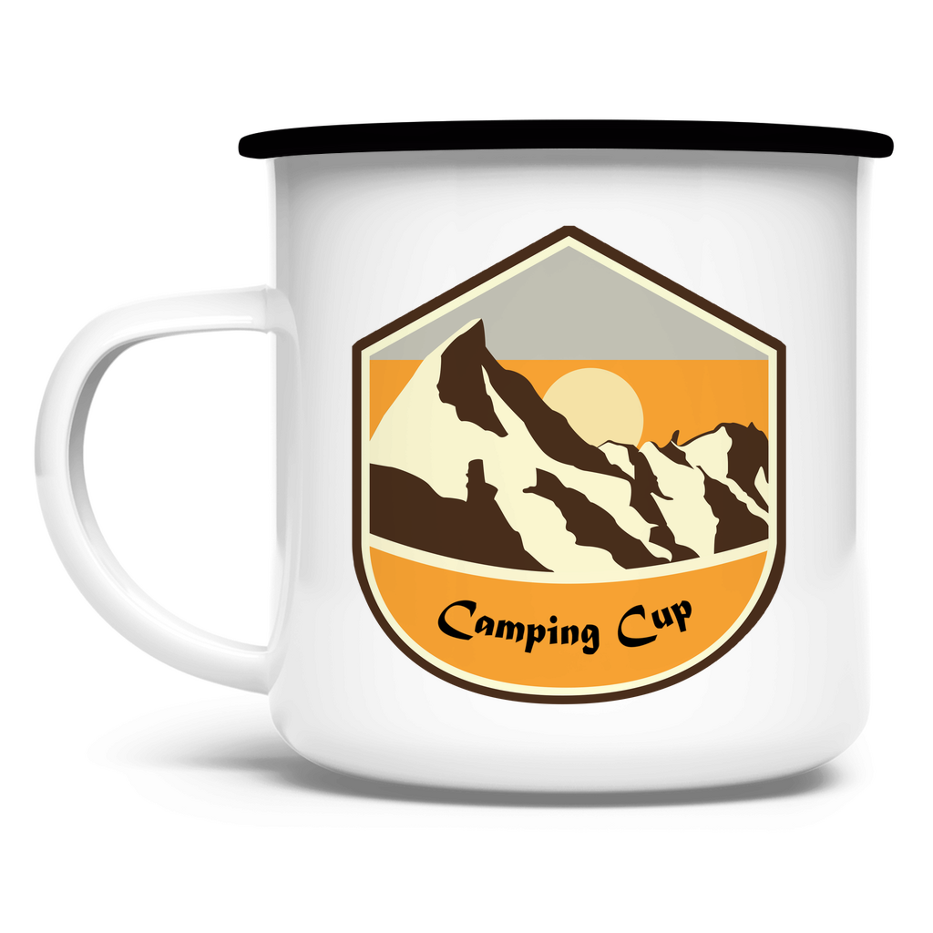 Emaille Tasse "Camping Cup"