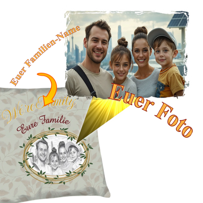 familien-kissen-detail-personalisierung-mit-foto-als-zeichnung-40x40-cm-mintgrün-vorderseite