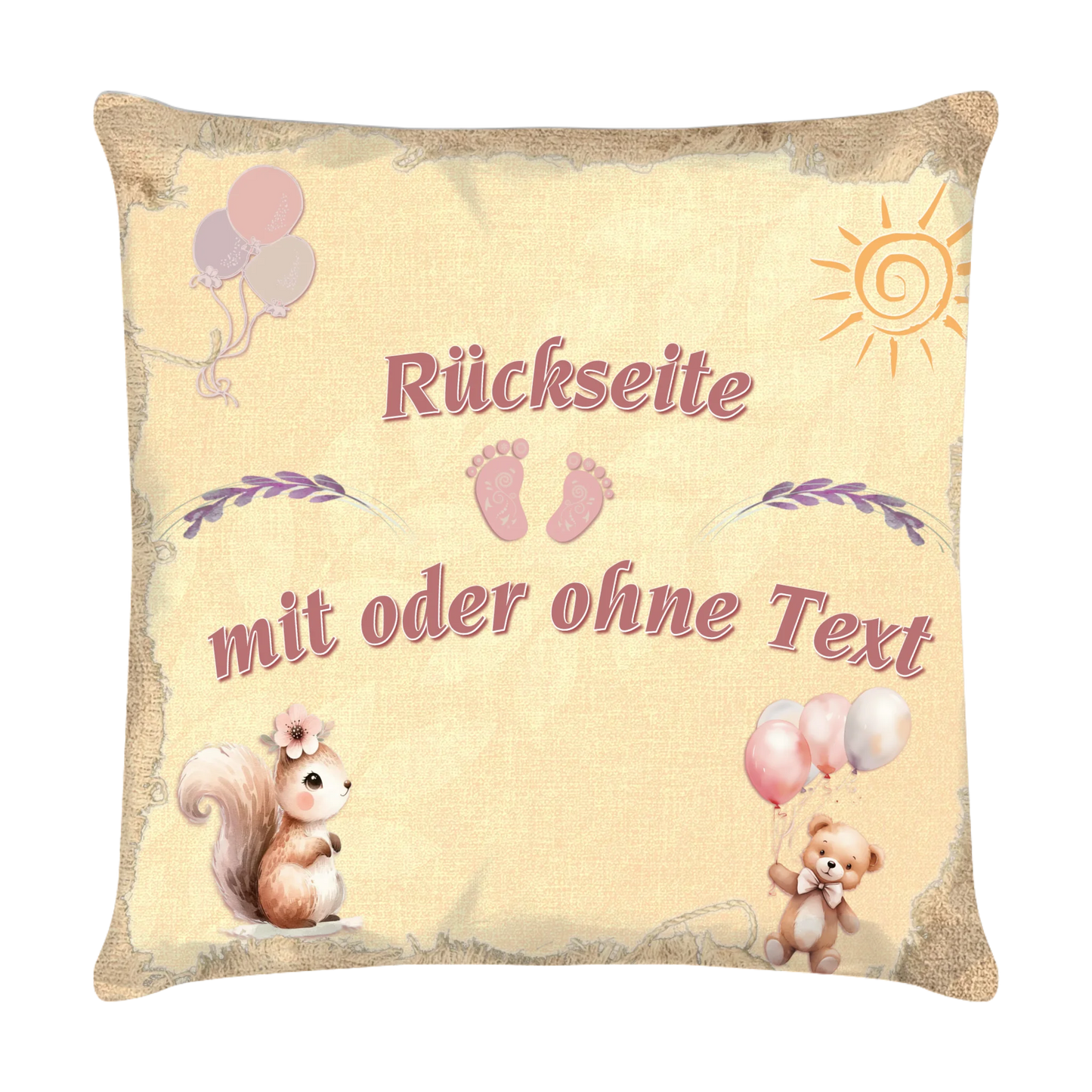 kuscheliges-geburtskissen-mit-luftballons-und-fussabdruck-rueckseite