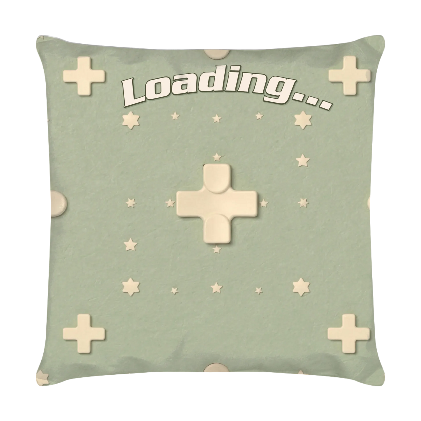 rueckseite-vom-handheld-gaming-kissen-mit-schriftzug-loading-und-steuertasten