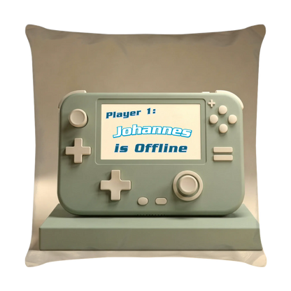 minimalistisches-salbeigruenes-gaming-kissen-40x40-mit-einer-handheld-konsole