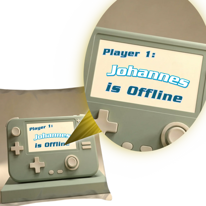 detailaufnahme-des-konsolen-bildschirms-mit-personalisiertem-namen-und-dem-text-player-1-is-offline