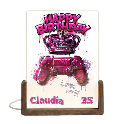 happy-birthday-controller-pink-mit-krone-level-up-wunschname-und-alter
