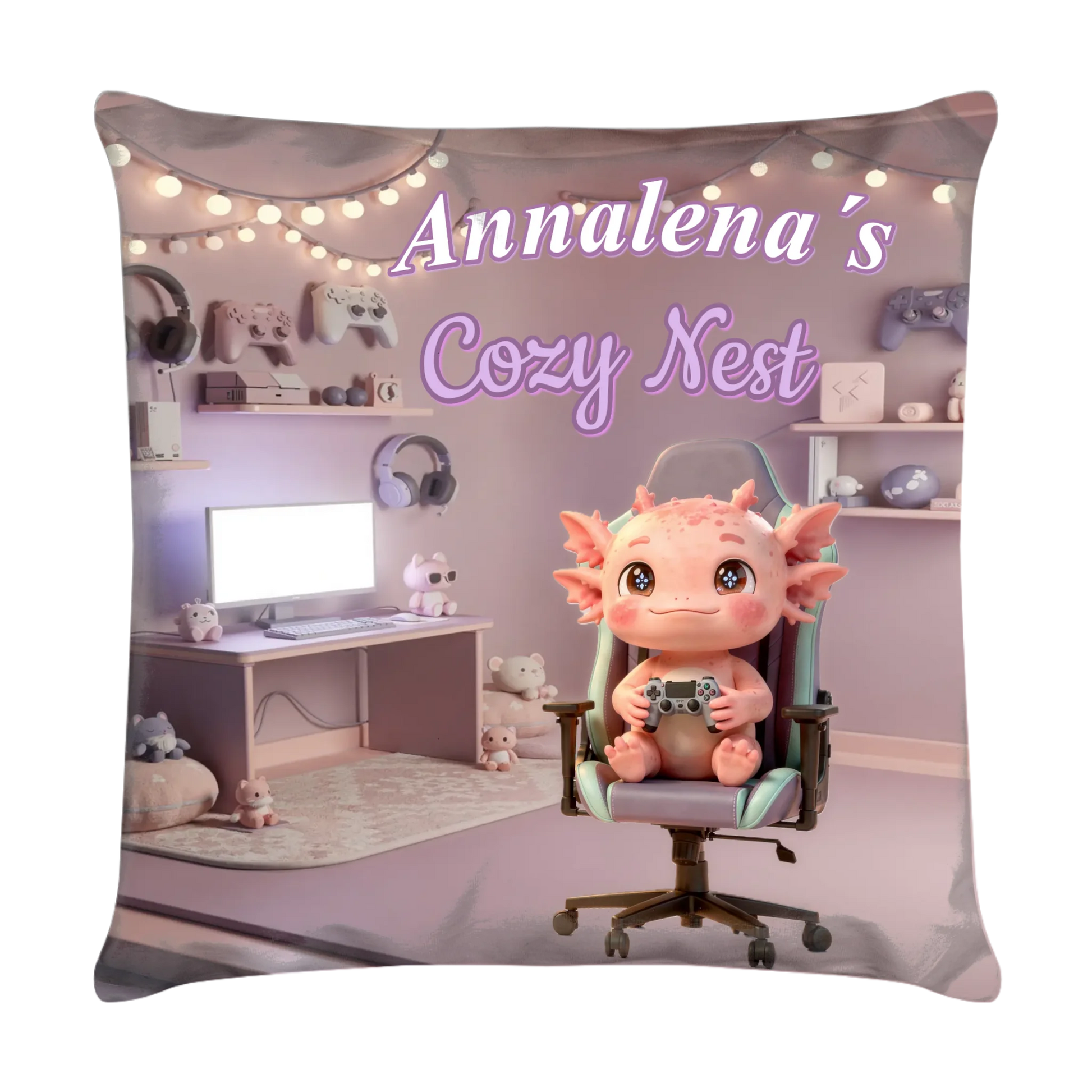 personalisiertes-kawaii-gaming-kissen-mit-namen-und-einem-niedlichen-wunschtier-wie-katze-oder-hase