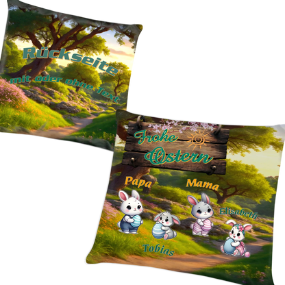 kissen-ostern-40x40-personalisiert-mit-namen-und-osterhasen-vorderseite-und-rueckseite
