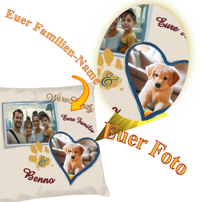 kissen-familie-hund-detail-personalisierung-mit-name-und-foto-in-herzform-40x40-cm-vorderseite