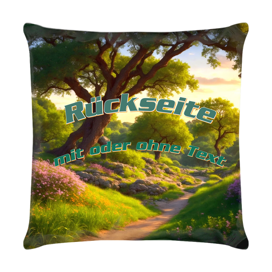 osterkissen-familie-40x40-rueckseite-frühlingshafte-landschaft-optional-mit-oder-ohne-eigenem-text