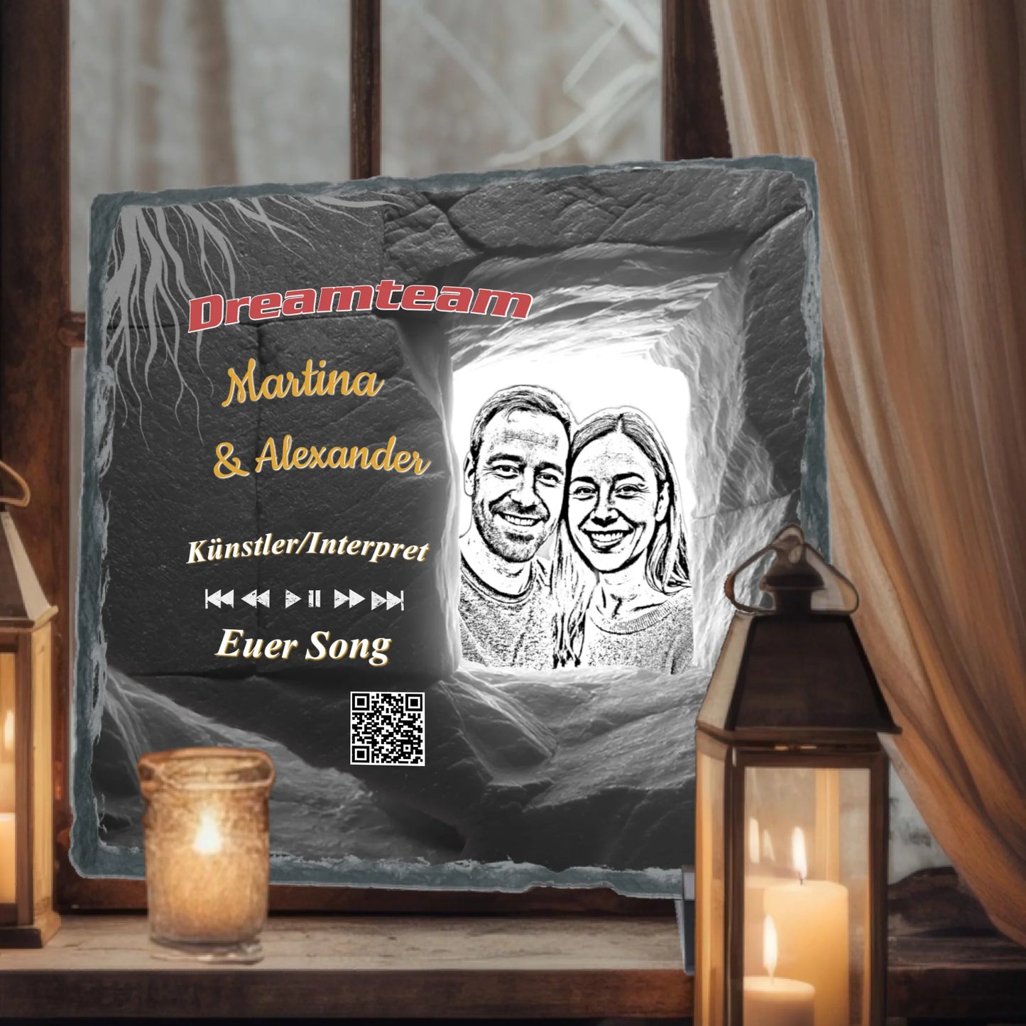 nikolausgeschenk-fuer-freund-personalisiertes-spotify-bild-als-skizze-aus-foto