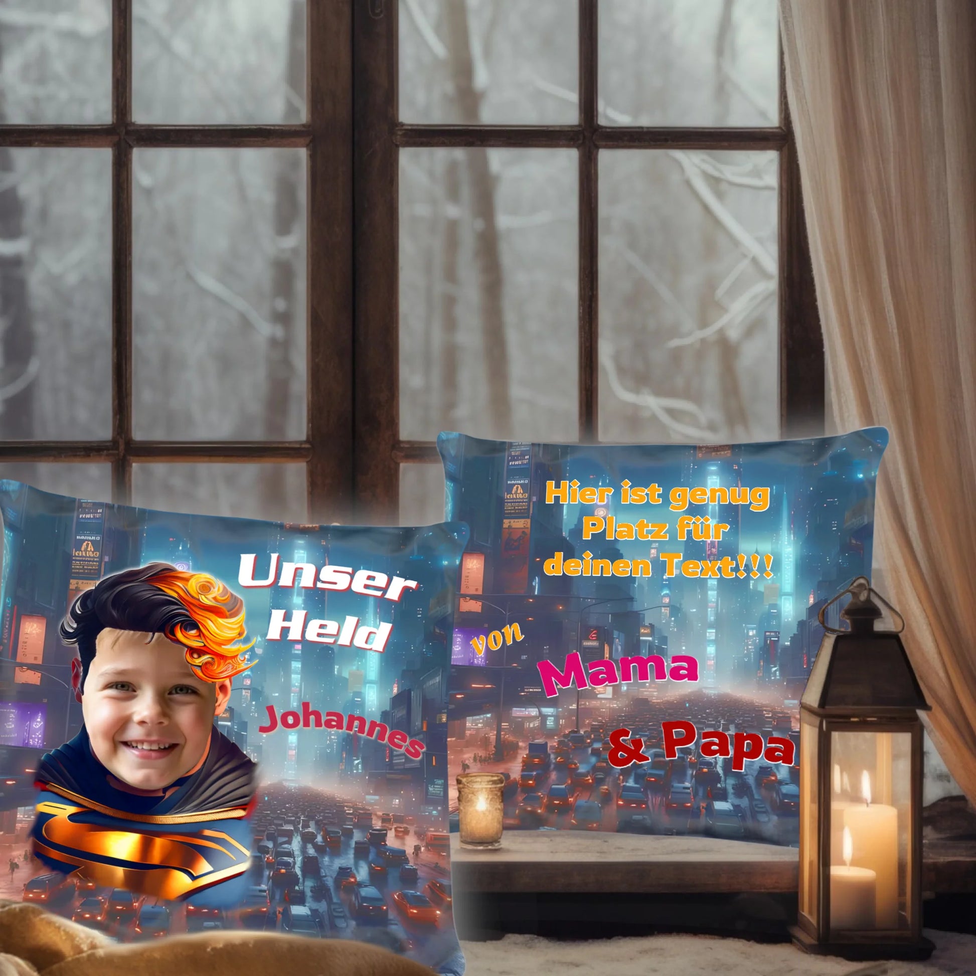 fotokissen-40x40-cm-vorderseite-und-rueckseite-foto-als-superheld-mit-namen-und-text-personalisiert