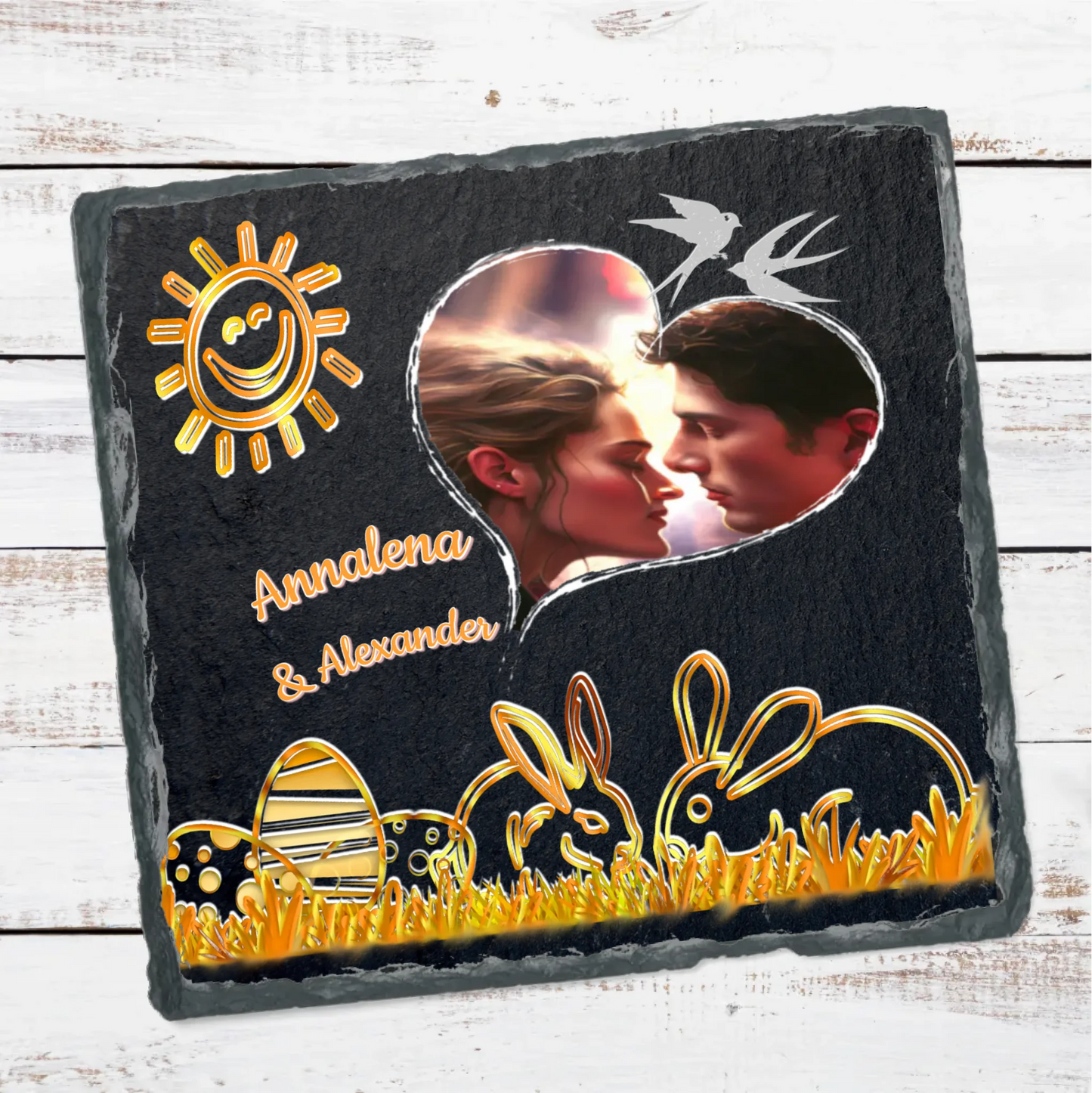 schieferplatte-personalisiertes-ostergeschenk-für-paare-mit-foto-und-namen