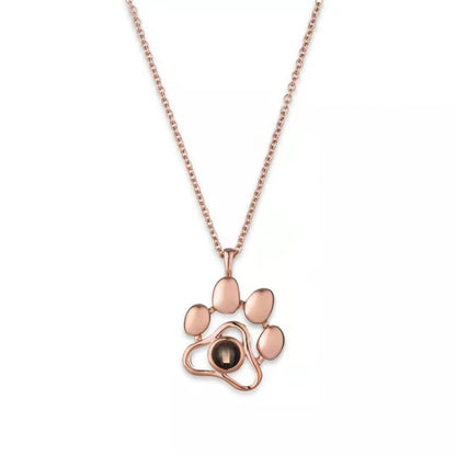 pfoten-halskette-rose-gold-mit-eigenem-bild-im-stein