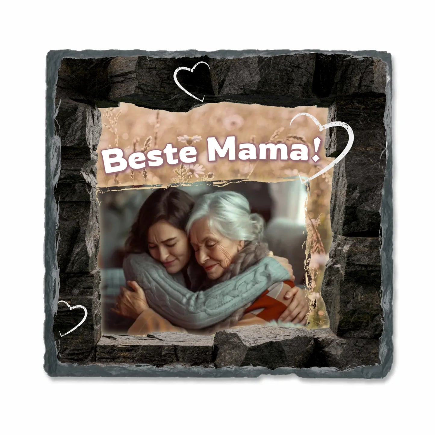 personalisierte-schieferplatte-15x15-cm-mit-eigenem-foto-für-beste-mama