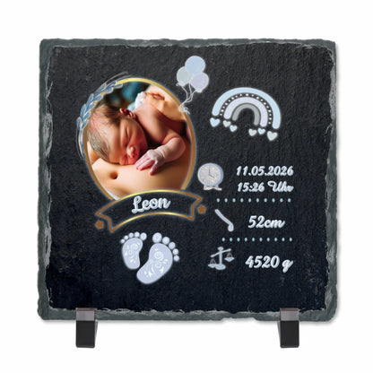 schieferplatte-personalisiert-mit-foto-in-blauem-design-15x15-cm