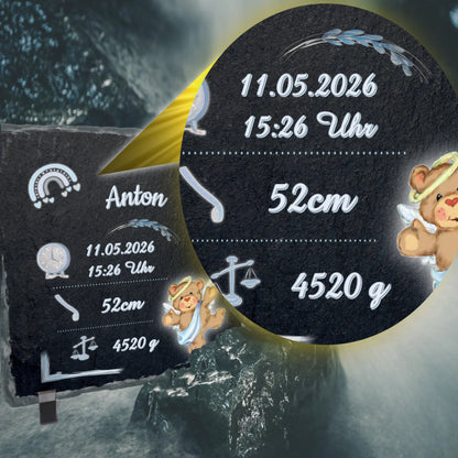 schieferplatte-personalisiert-mit-name-datum-uhrzeit-gewicht-als-geschenk-fuer-eltern