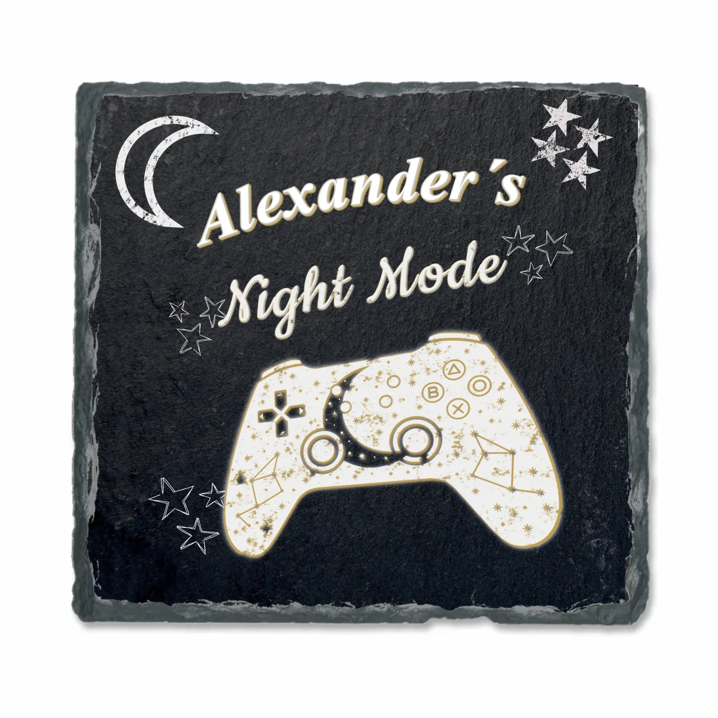 eine-quadratische-schieferplatte-im-celestial-design-personalisiert-mit-name-oder-gamertag
