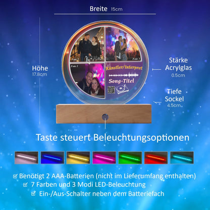 spotify-personalisiertes-acrylglas-15x18cm-mit-standfuss-aus-echtholz-benoetigt-2-aaa-batterien-led-beleuchtung-7-farben-3-modis