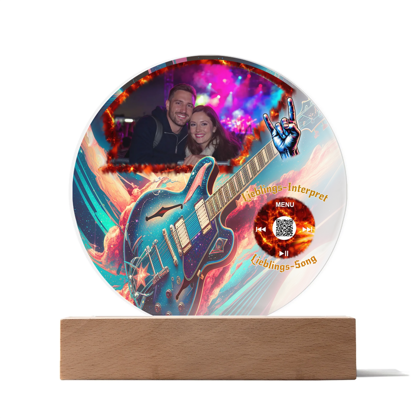 spotify-glas-bild-mit-licht-und-eigenem-foto-auf-acrylglas