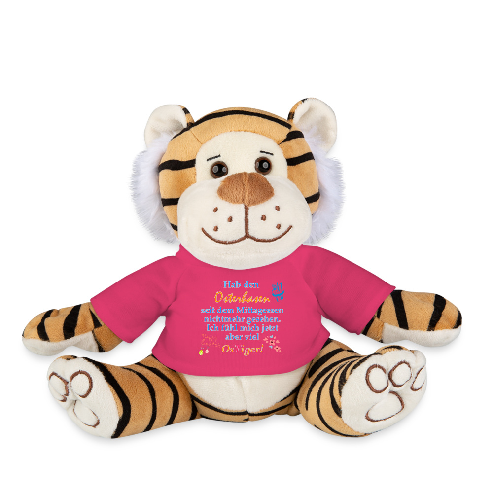 stofftier-Tiger - shirt-Pink