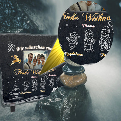 schieferplatte-als-willkommensschild-weihnachten-fuer-die-hautuer-familie-mit detailansicht-personalisierung